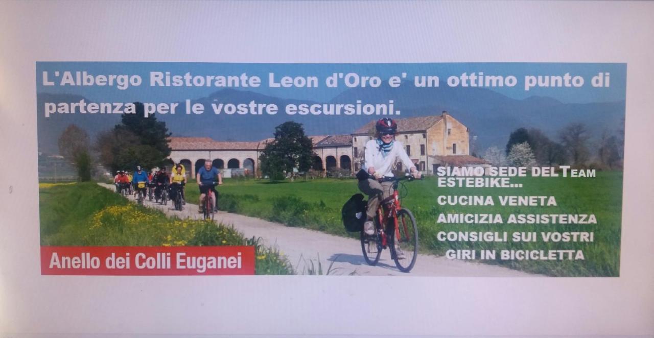 Albergo Ristorante Leon D'Oro Este Eksteriør bilde
